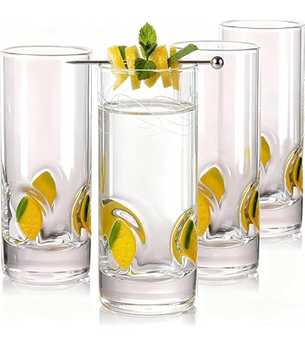 Amazon.com: Hand Painted Italian Ceramic Limoncello Glasses - Set